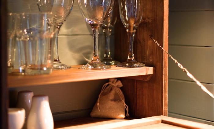 Vintage details in Susanna - Brook Cottage Shepherd huts